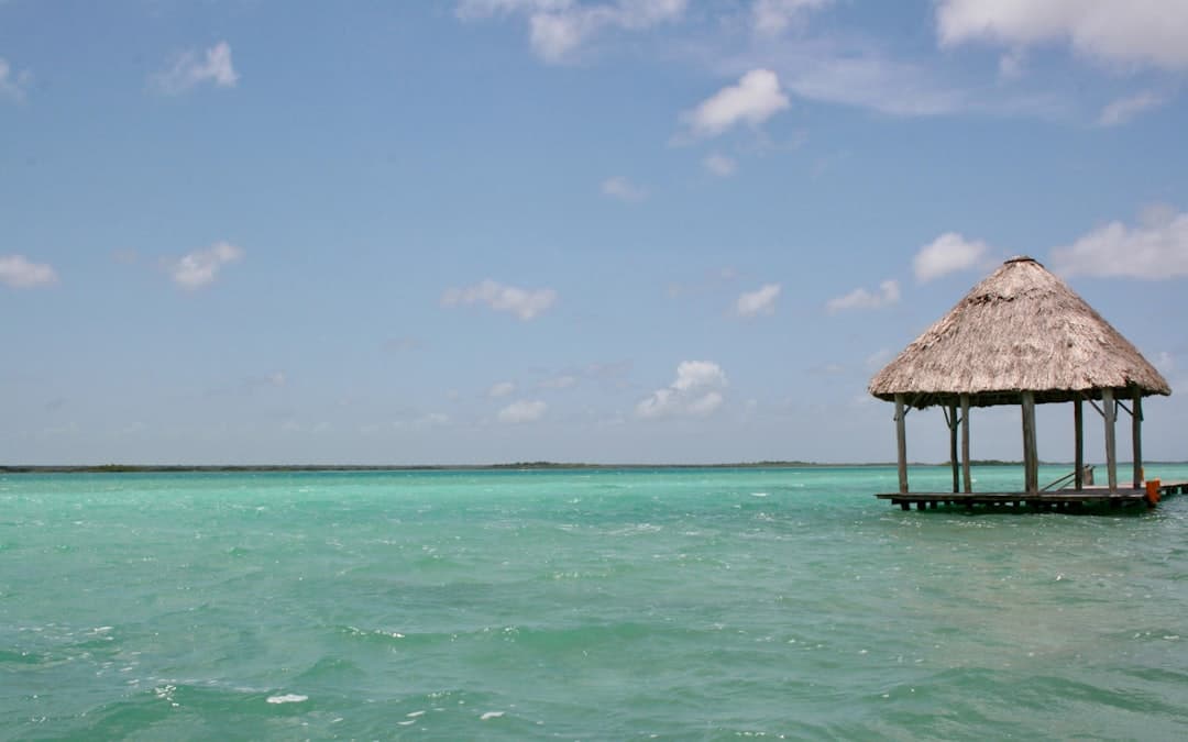 Bacalar Lagoon of Seven Colors