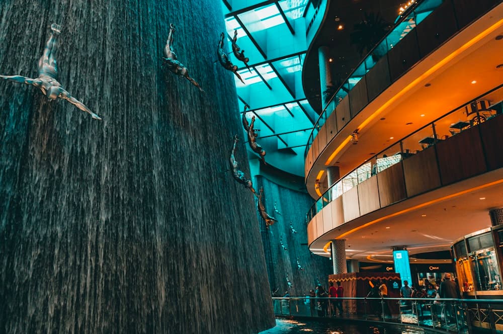 Dubai Mall & Dubai Fountain